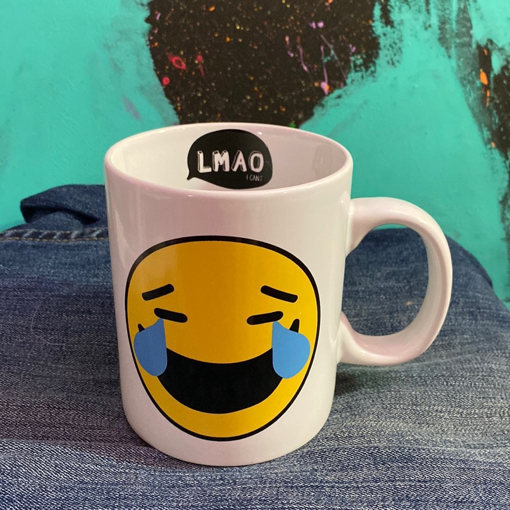 LMAO I can’t Emoji Mug 😂